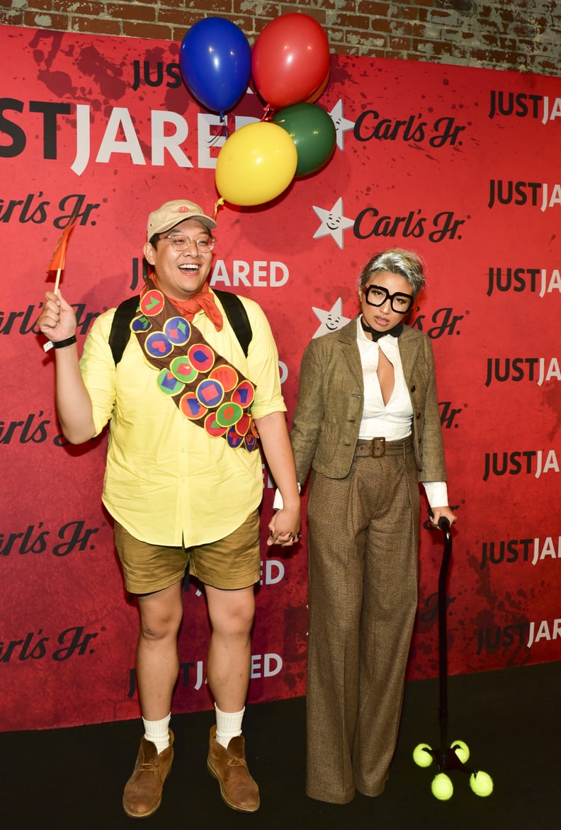 Daniel Nguyen and Jeannie Mai as Russell and Carl From Up