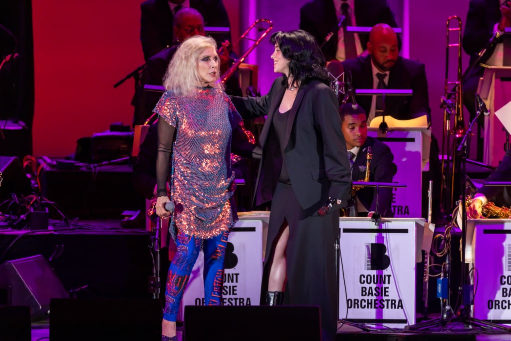 Billie Eilish's Blazer and Slip Dress at Hollywood Bowl