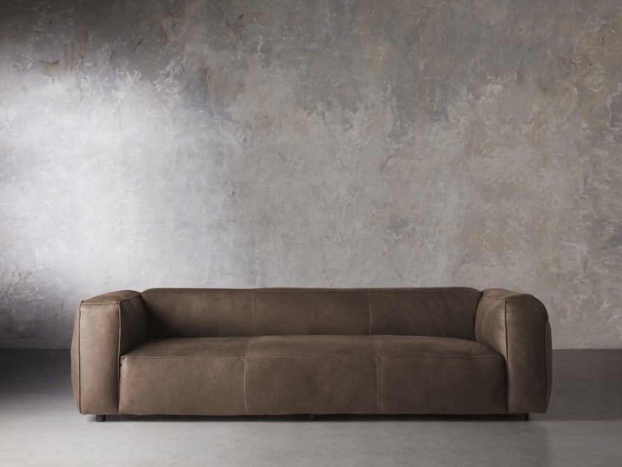 Madrone Leather Sofa