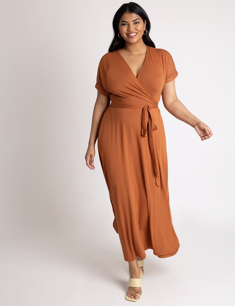 Eloquii Maxi Wrap Dress