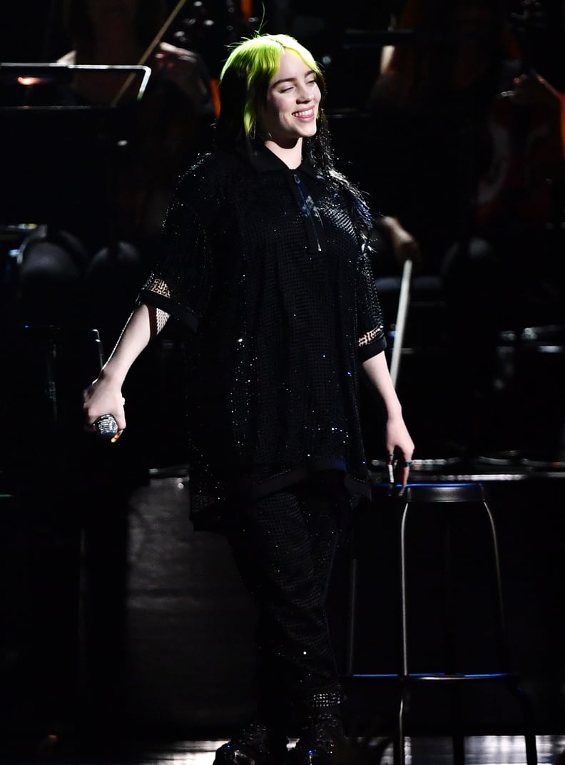 Pictures of Billie Eilish's Performance at the BRIT Awards