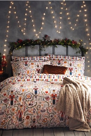 Riva Home Christmas Nutcracker Duvet Set