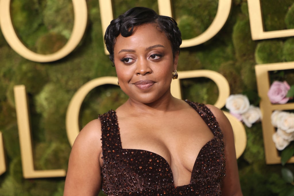 Quinta Brunson’s Pixie Haircut at the Golden Globes 2025