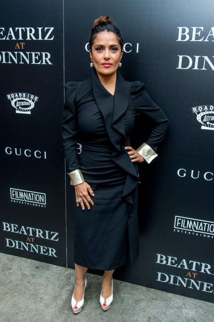 June at a Screening of Beatriz at Dinner in New York City