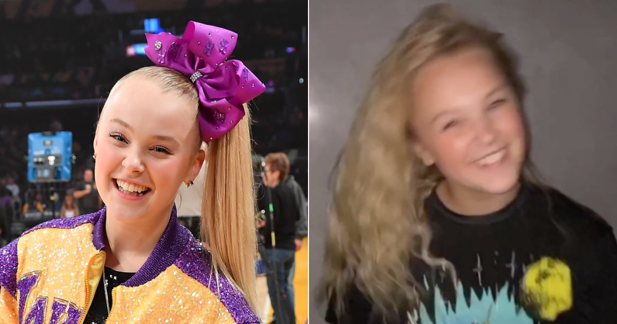 Jojo Siwa Showed Off Her Natural Hair On Tiktok Popsugar Beauty