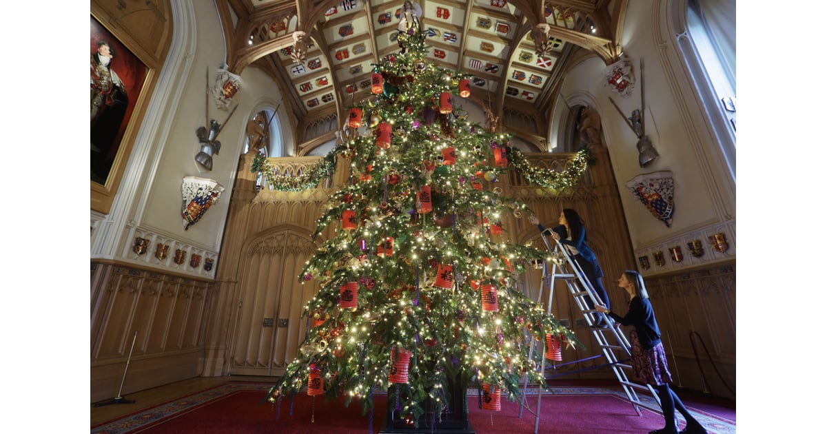 Windsor Castle How the Royal Family Decorates For Christmas POPSUGAR Home Photo 4