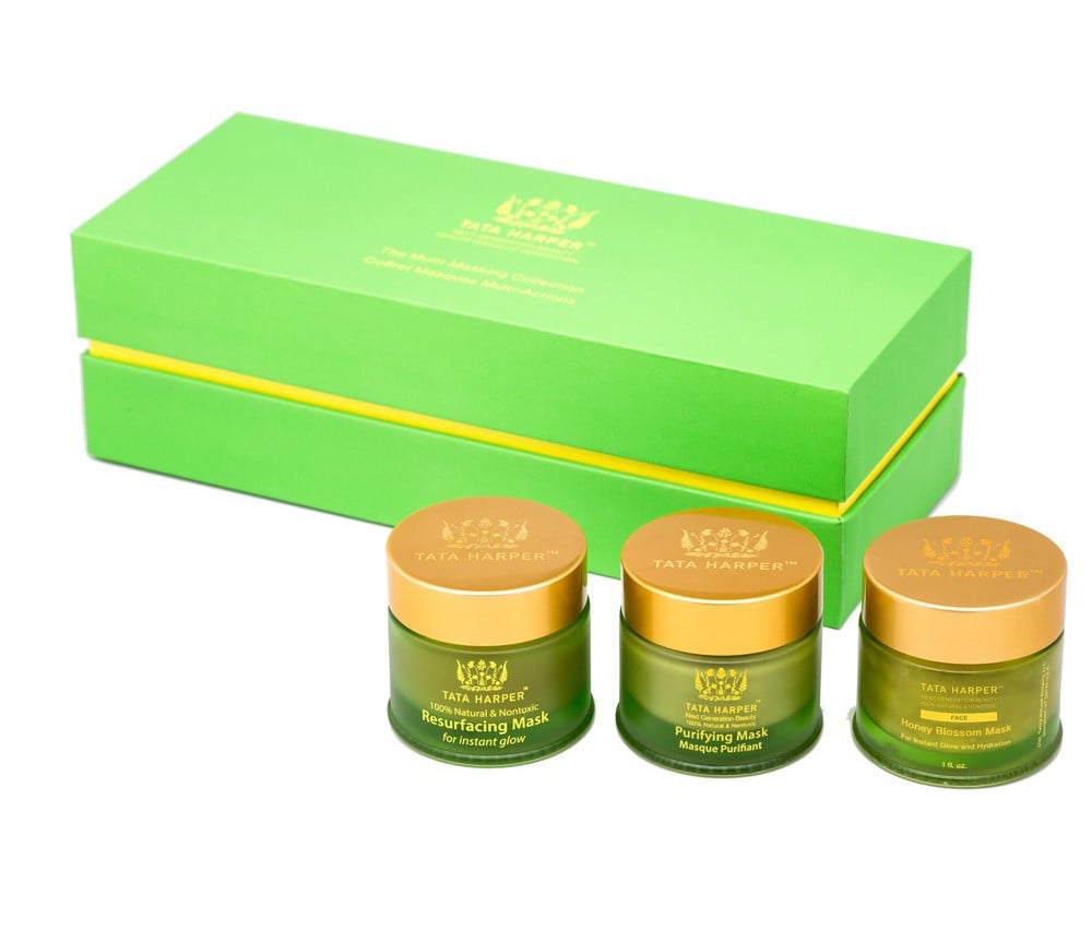 "Nothing is more luxurious than having a few moments to pamper yourself, and there's no easier way to create an at-home spa experience than with a mask. This set includes a trio of our bestselling masks that everyone can use together or individually for a bit of bliss and beautiful, glowing skin."
Tata Harper Multi-Masking Collection ($95)