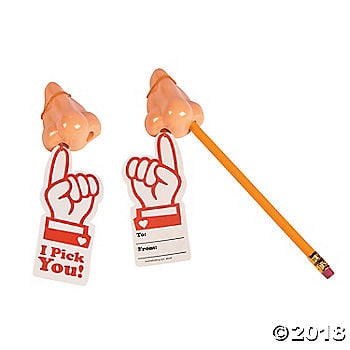 I Pick You Nose Pencil Sharpener Cards