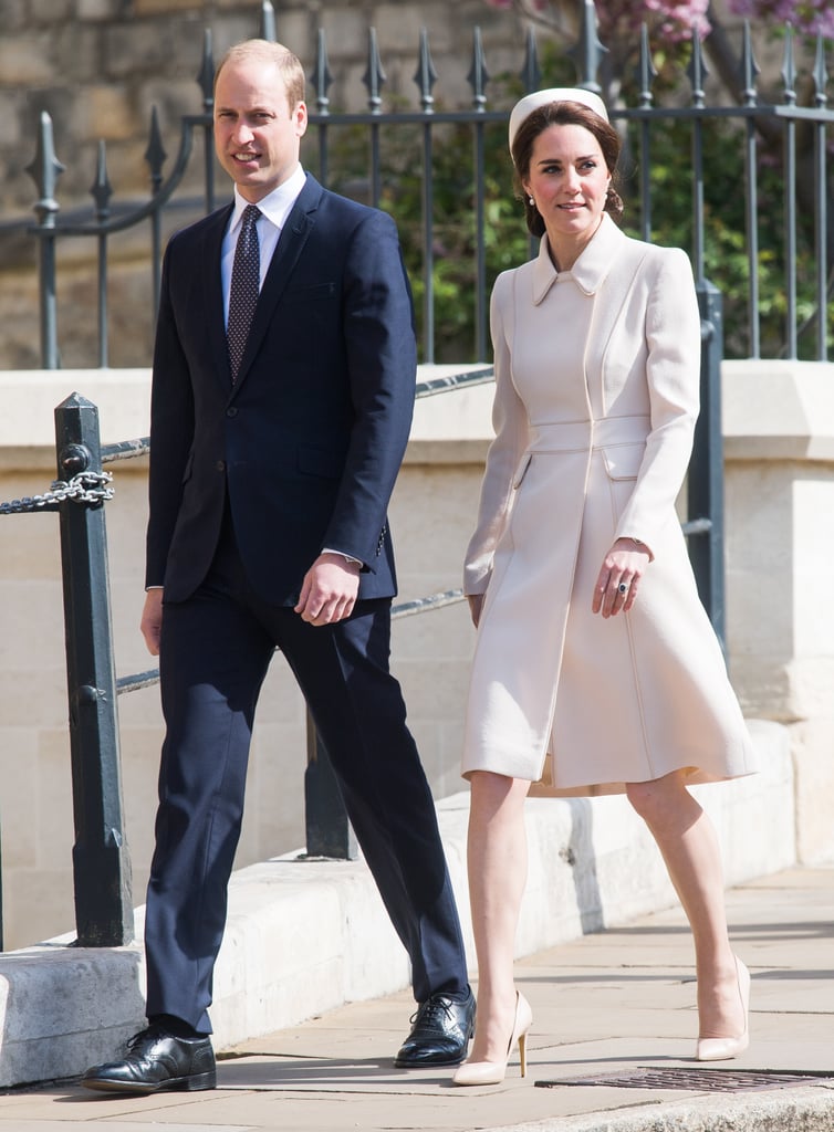 Kate Middleton Catherine Walker Coat on Easter