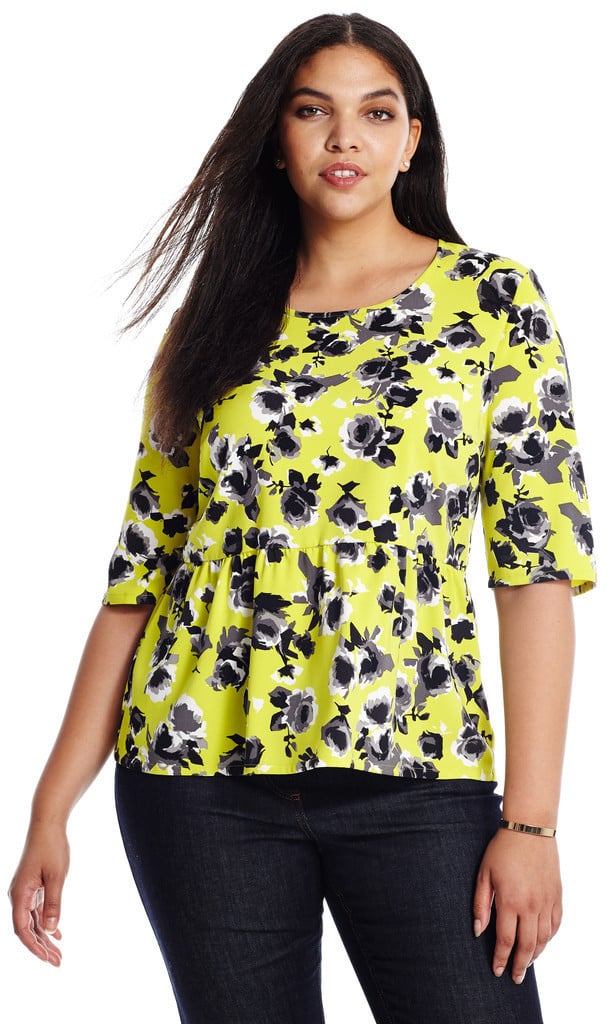 Persona by Marina Rinaldi Favorire Peplum Top ($179)