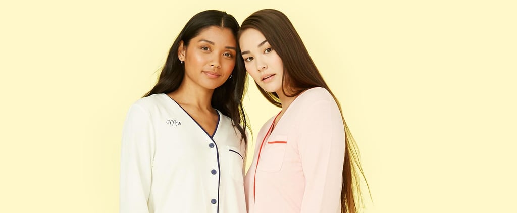 Monogrammed PJs For Bridesmaids