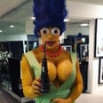 Thanks to Colton Haynes's Halloween Costume, You'll Never See Marge Simpson the Same Way Again