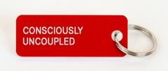 Various Projects Consciously Uncoupled Keytag