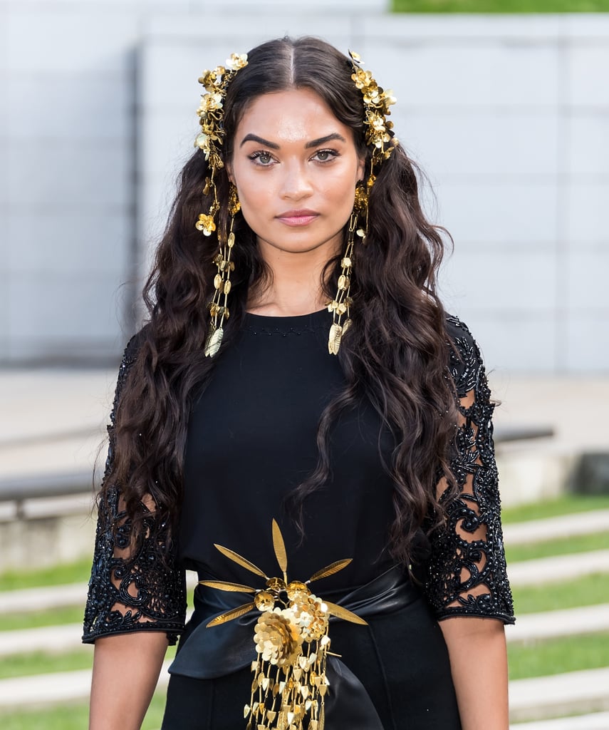 Shanina Shaik | Extralong Hair Extensions Trend | POPSUGAR Beauty UK ...