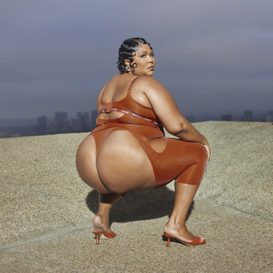 Lizzo Wears Brown Butt-Revealing Yitty Leggings on Instagram