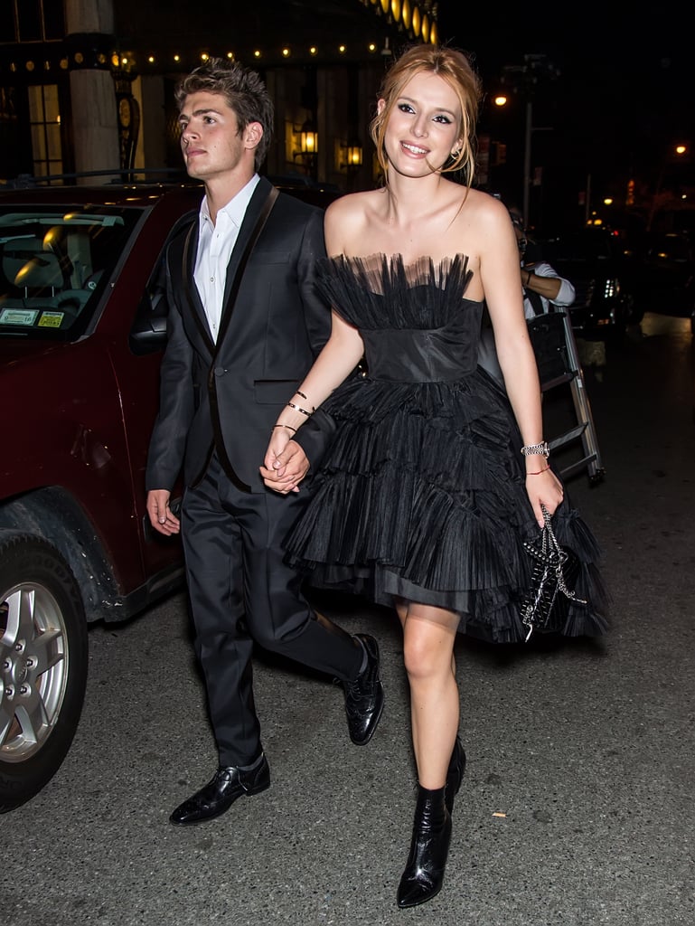 Bella Thorne and Gregg Sulkin PDA at NYFW