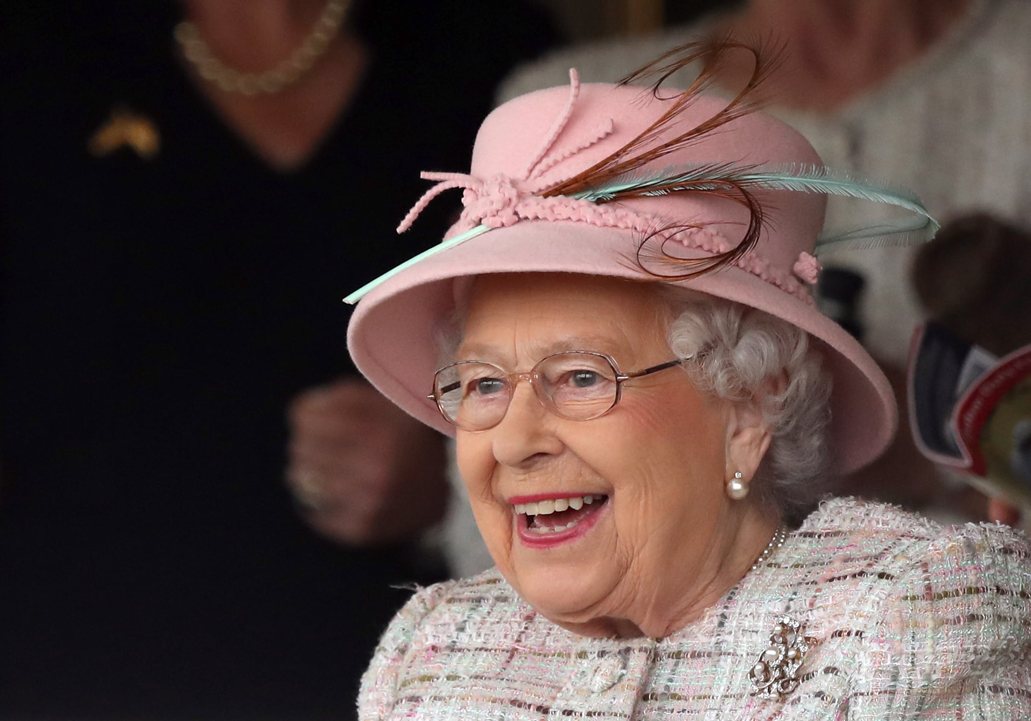 Queen Elizabeth II at Newbury Racecourse on Birthday 2017 ...