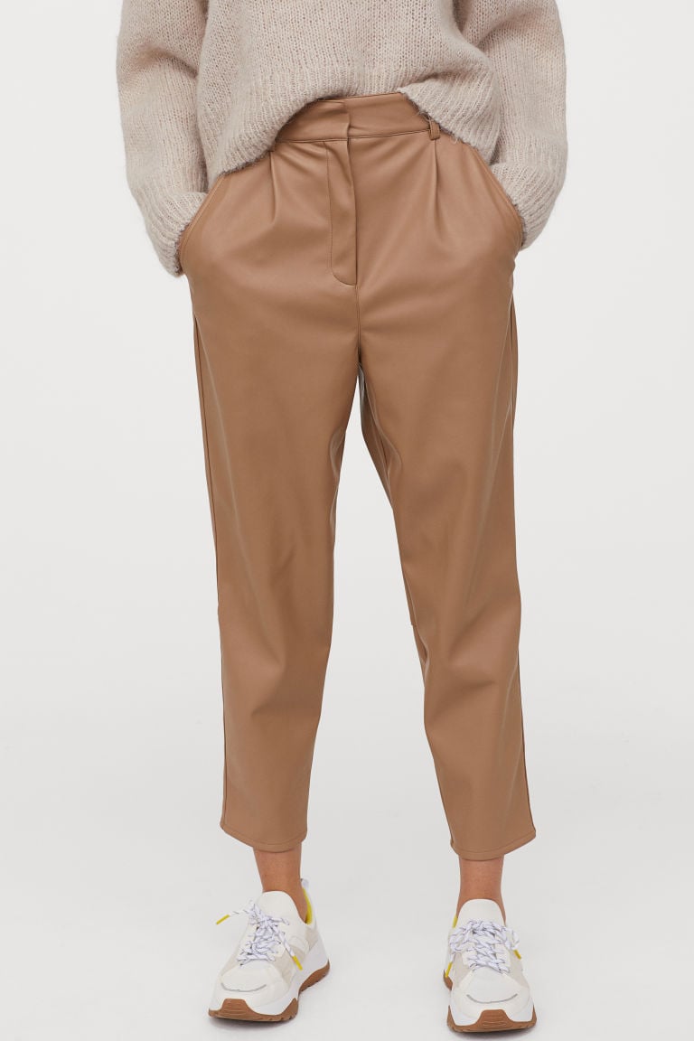 H&M Faux Leather Pants