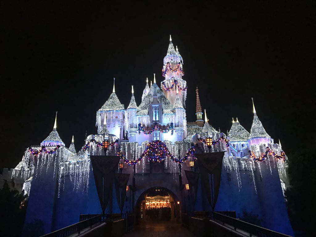 Perhaps the best part of it all is the shimmering castle lit up at night by more than 50,000 LED lights.