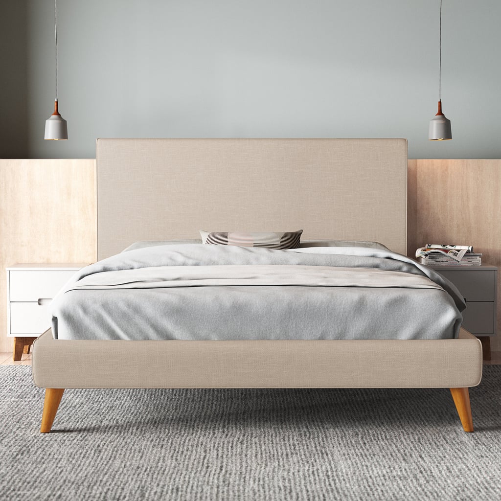 Williams Tufted Upholstered Low Profile Platform Bed Best Bed Frames