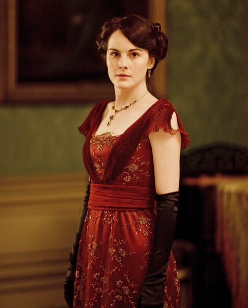 Lady Mary acquires an electric curling iron during season two. The newfangled invention had no heat controls, but it was much safer than previous versions, whose rods had to be heated in a fire. 
Source: ITV