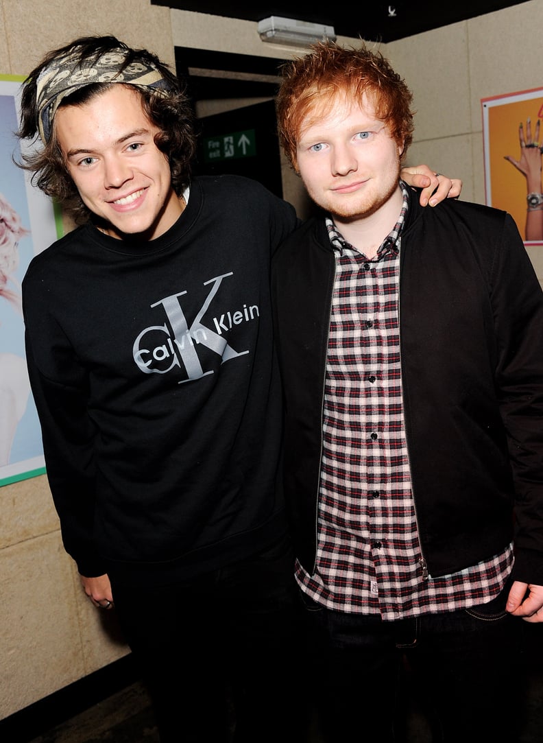 He's BFFs With Ed Sheeran