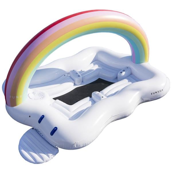 giant rainbow float