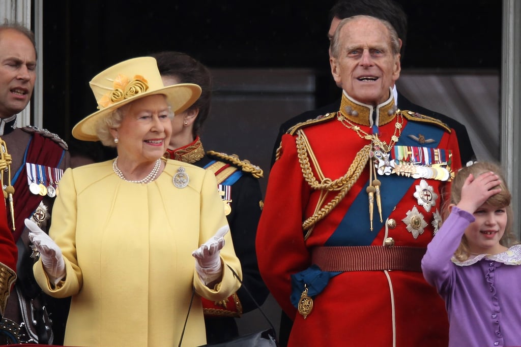 Pictured: Queen Elizabeth and Prince Philip.
