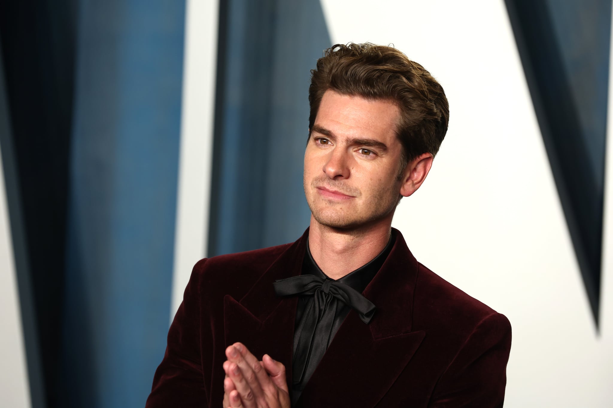 BEVERLY HILLS, CALIFORNIA - MARCH 27: Andrew Garfield attends the 2022 Vanity Fair Oscar Party Hosted By Radhika Jones at Wallis Annenberg Centre for the Performing Arts on March 27, 2022 in Beverly Hills, California. (Photo by Arturo Holmes/FilmMagic)