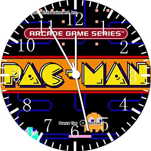 Pac-Man Frameless Borderless Wall Clock