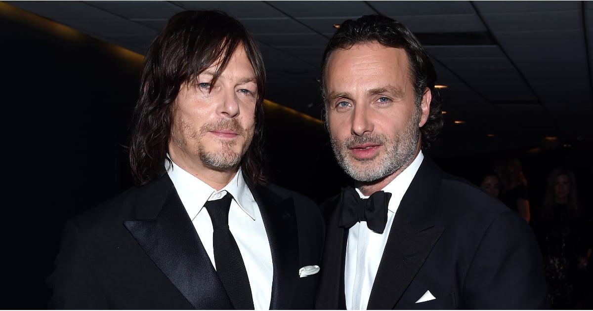Pictures Of Norman Reedus And Andrew Lincoln Popsugar Celebrity