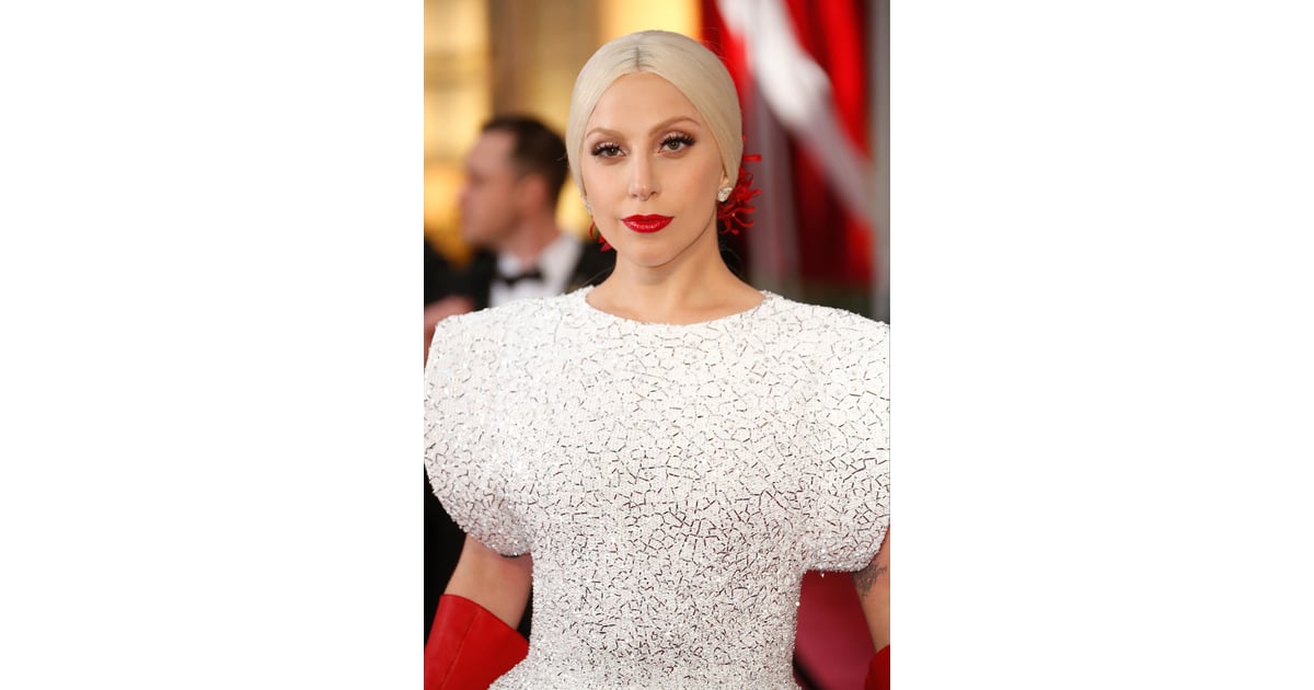 Lady Gaga's Oscars Dresses POPSUGAR Fashion Photo 30