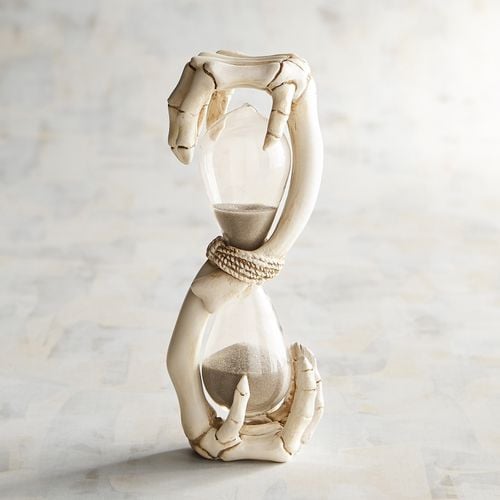 Skelly Hands Hourglass