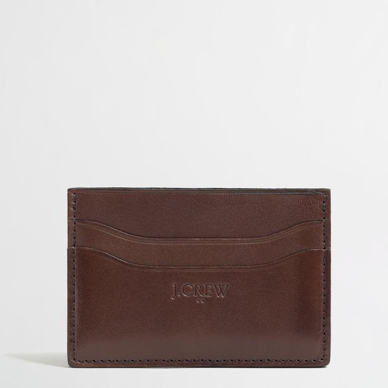 J.Crew Factory Leather Card Holder