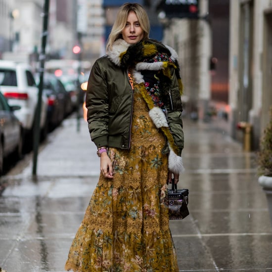 How to Wear a Maxi Dress in Winter