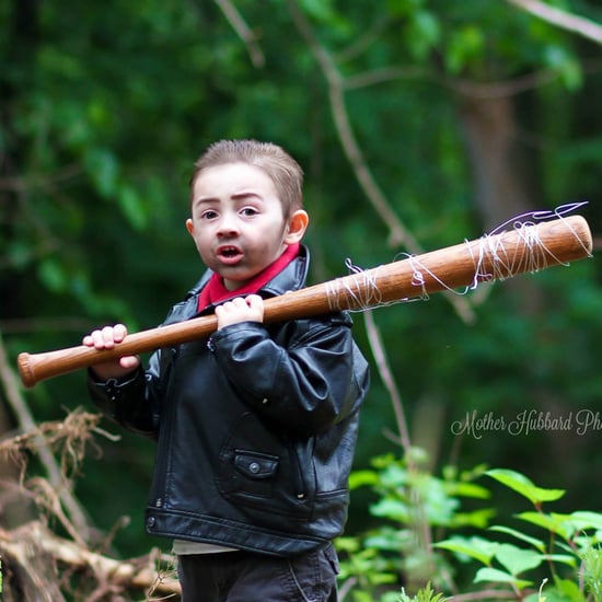 Children's Walking Dead Cosplay Photo Shoot