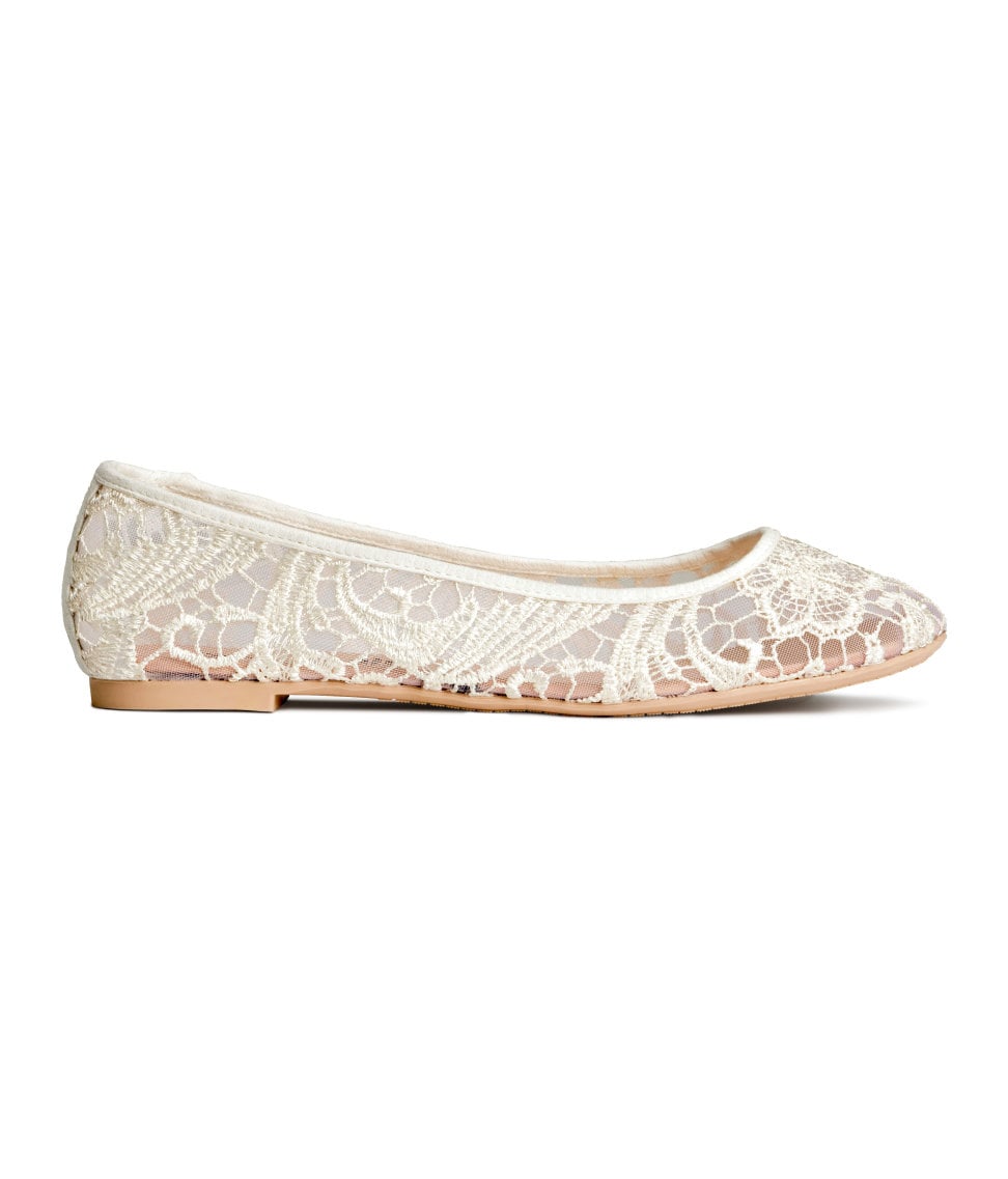 H\u0026M Lace Ballet Flats | Wedding Shoes 