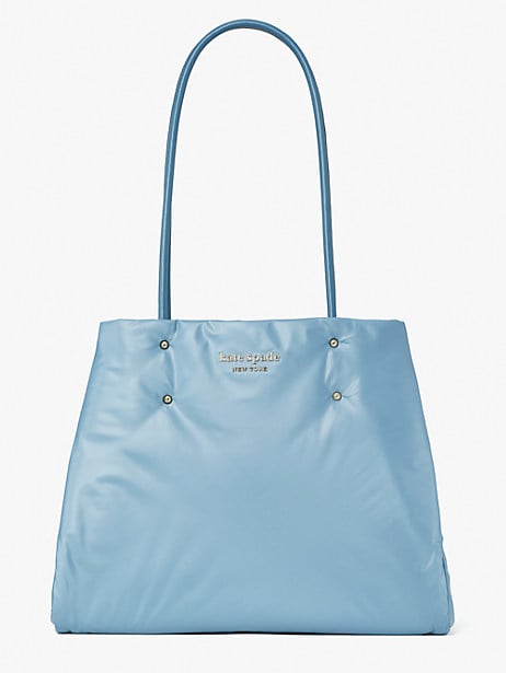 Everything Puffy Large Tote Sequins Sparkles and Velvet Kate