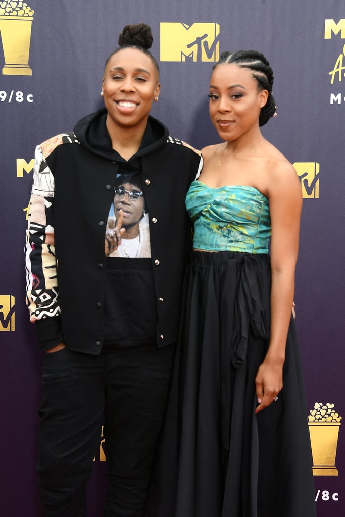 Lena Waithe and Alana Mayo at MTV Movie and TV Awards 2018