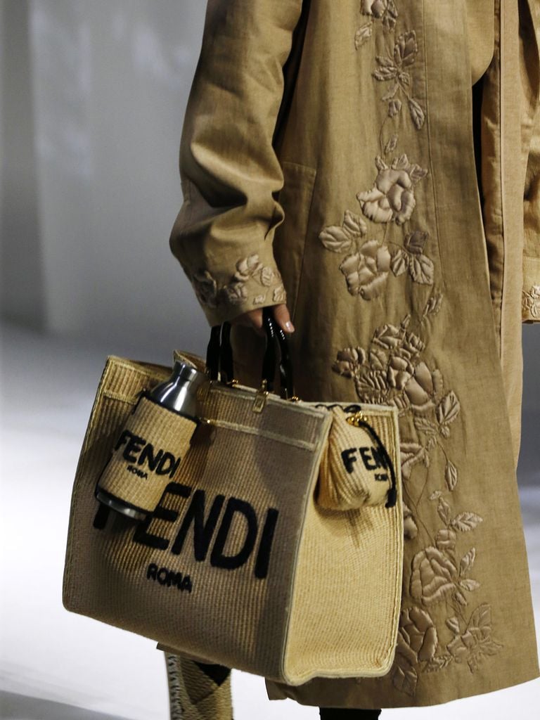 A bag from the Fendi spring/summer 2021 runway.