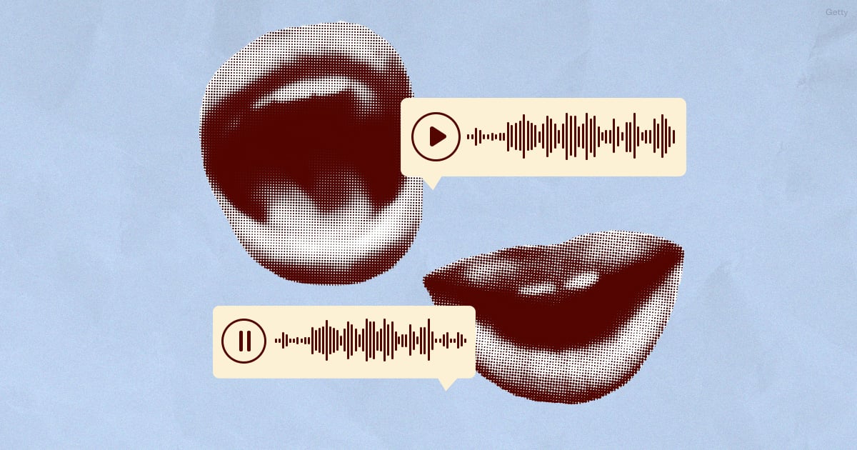 The Voice Note Can't Fix Us