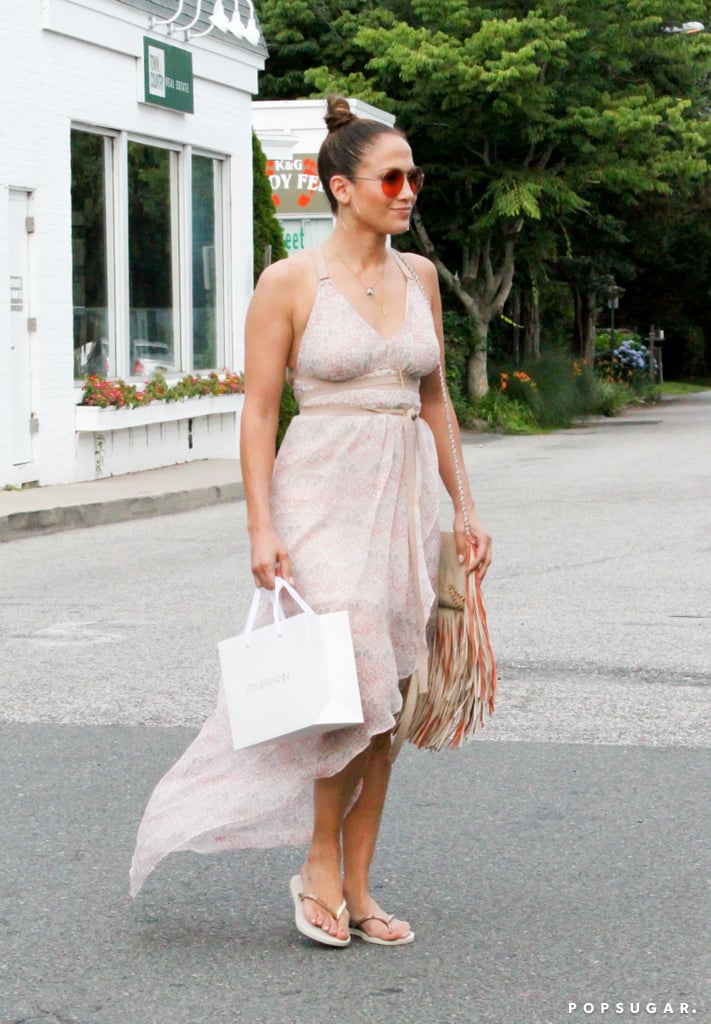 Jennifer Lopez and Casper Smart in the Hamptons