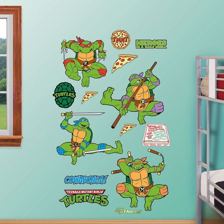 Fathead Teenage Mutant Ninja Turtles Classic Wall Decals