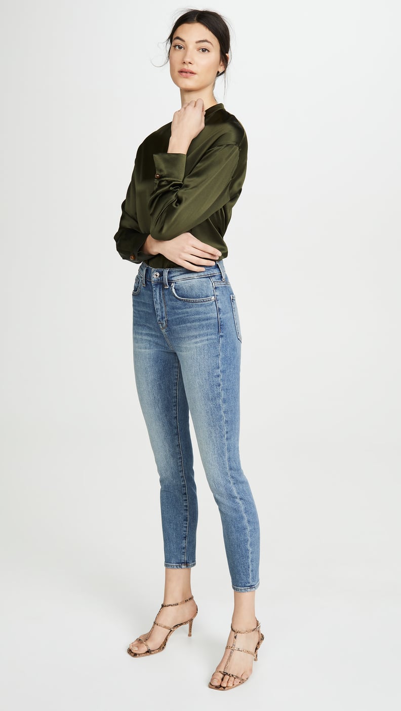 7 For All Mankind High Rise Skinny Jeans