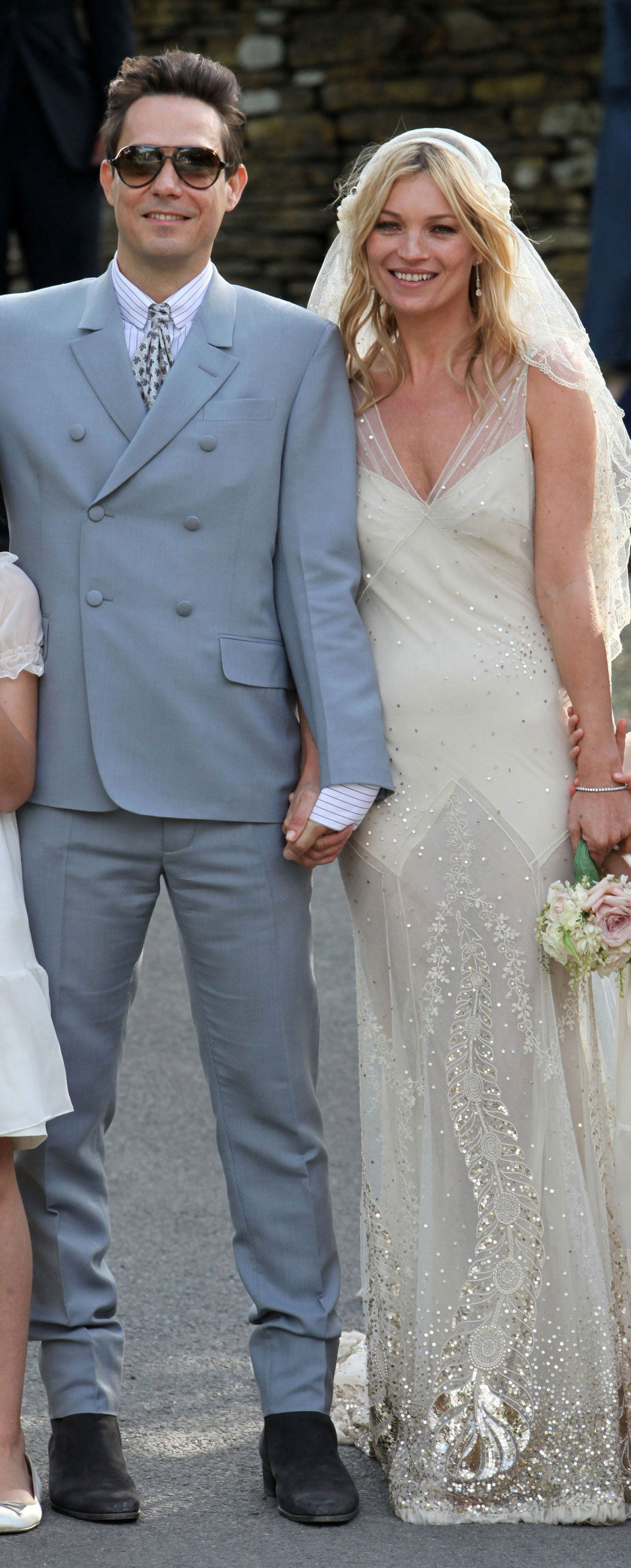 Pictures Of Kate Moss Wedding To Jamie Hince Her Hair Makeup And