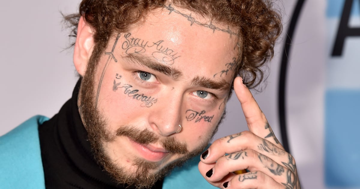 Post Malone's Face Tattoos - wide 9