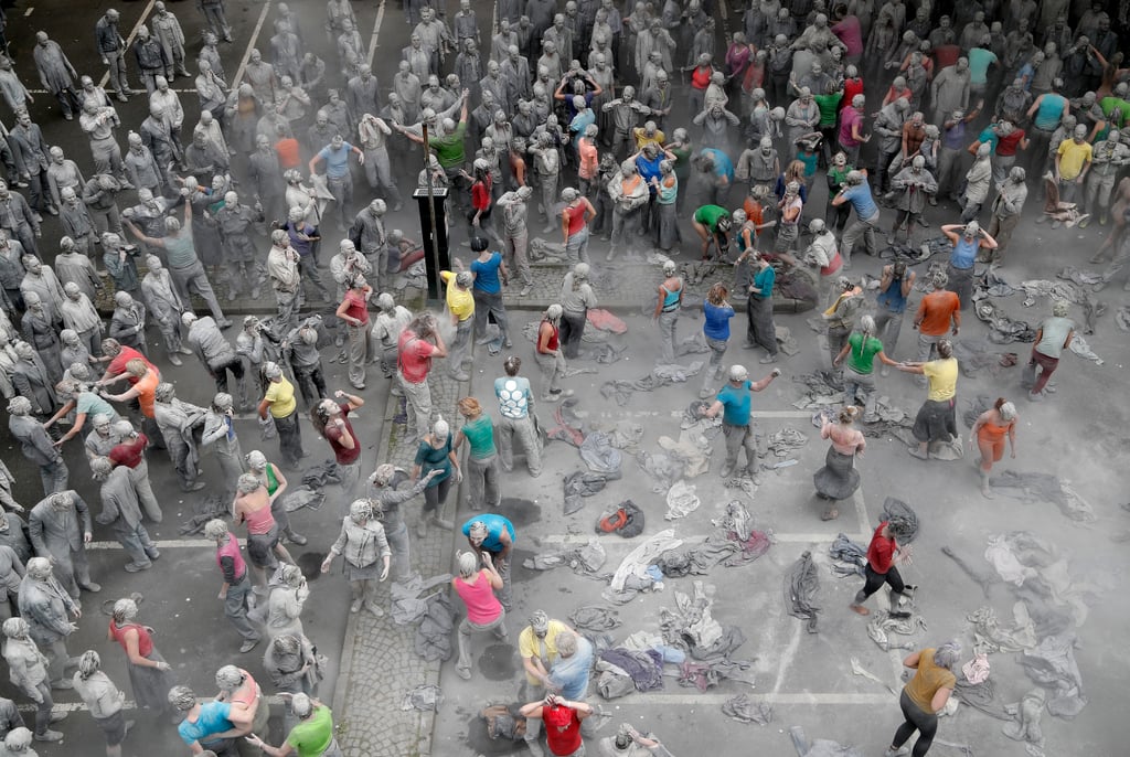 Zombie Protest Before Hamburg G20 Summit