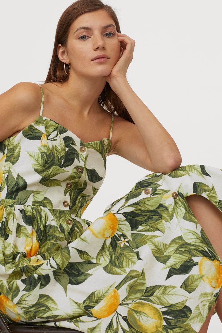 H&M Linen-Blend Dress