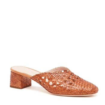 Lulu square toe mule store