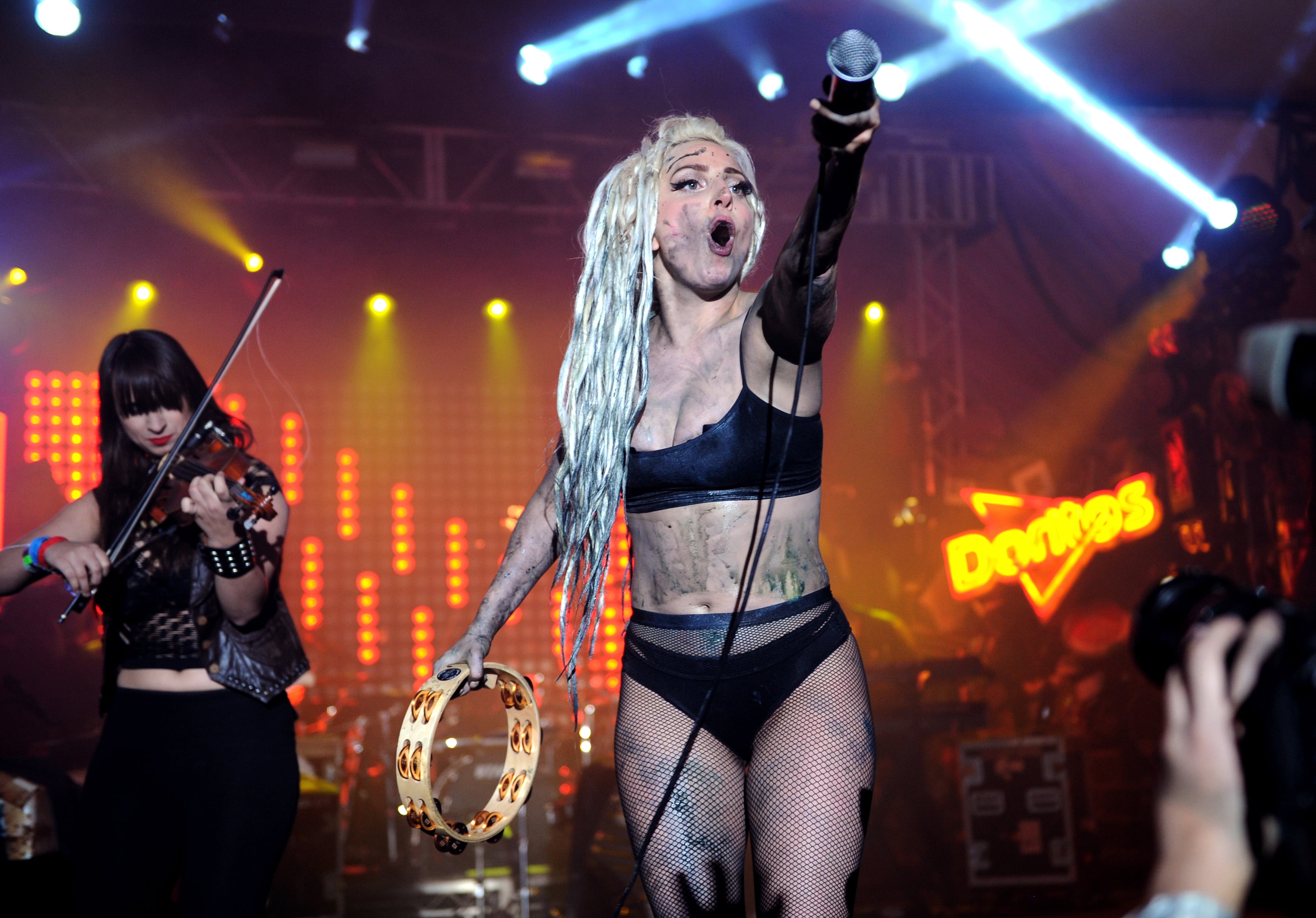Lady Gaga Lets a Girl Vomit on Her During SXSW Show | POPSUGAR Celebrity